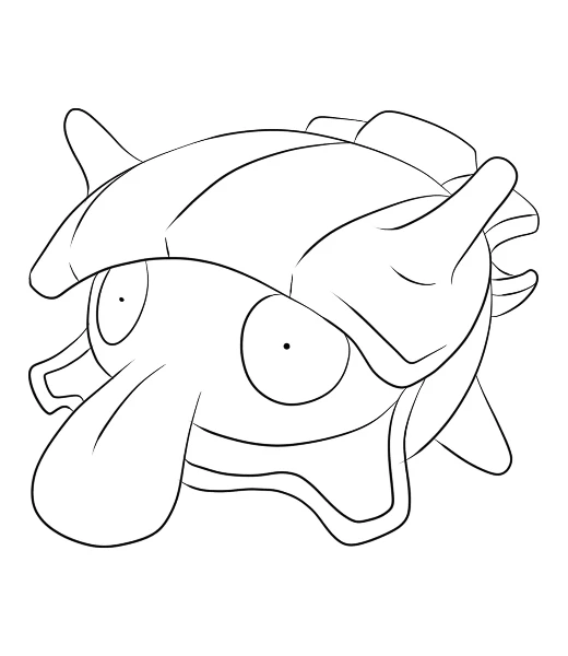Watch Shellder being colored