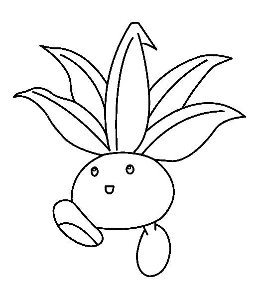 Watch Oddish being colored
