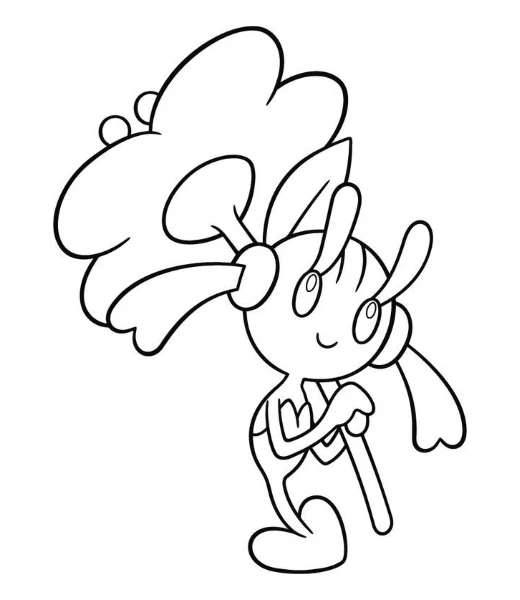 Watch Floette being colored