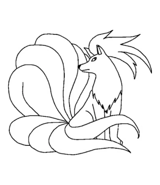 Watch Ninetales being colored