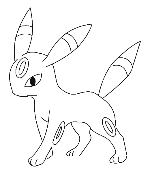 Watch Umbreon being colored