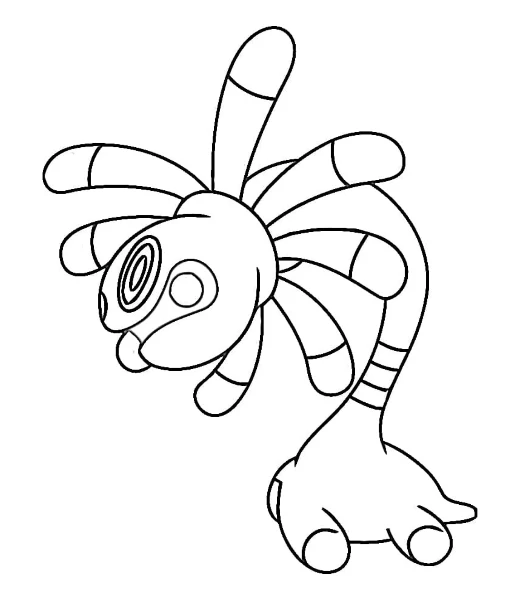 Watch Cradily being colored