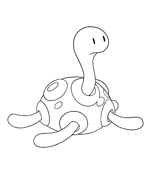 Cómo colorear a Shuckle