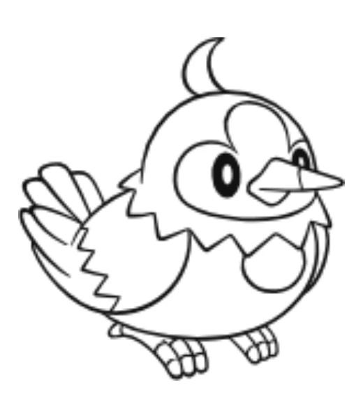 Watch Starly being colored