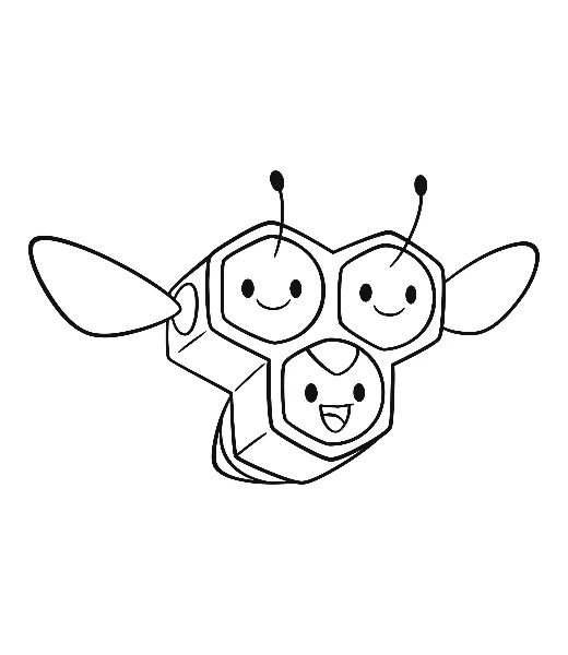 Watch Combee being colored