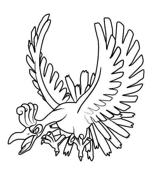 Watch Ho-Oh being colored