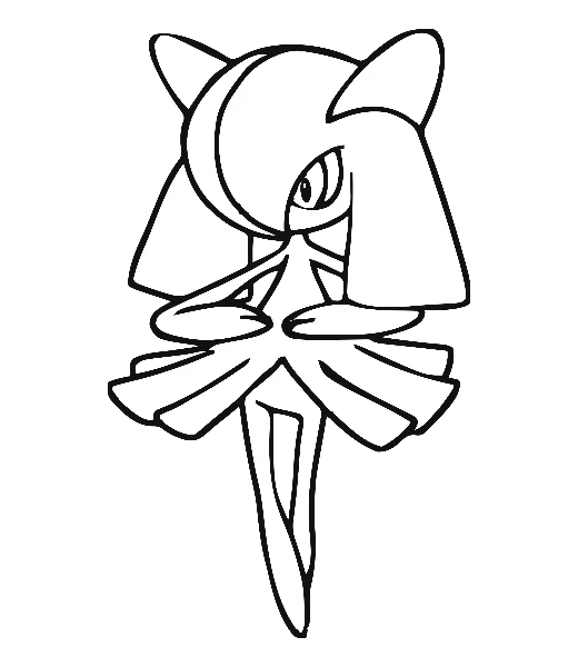 Cómo colorear a Kirlia