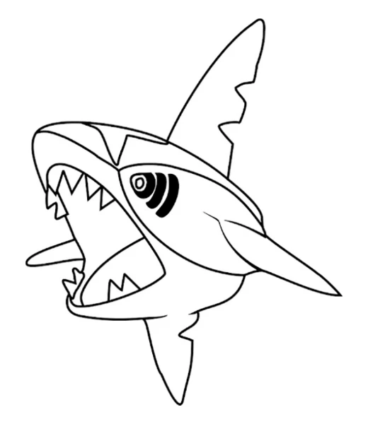 Watch Sharpedo being colored