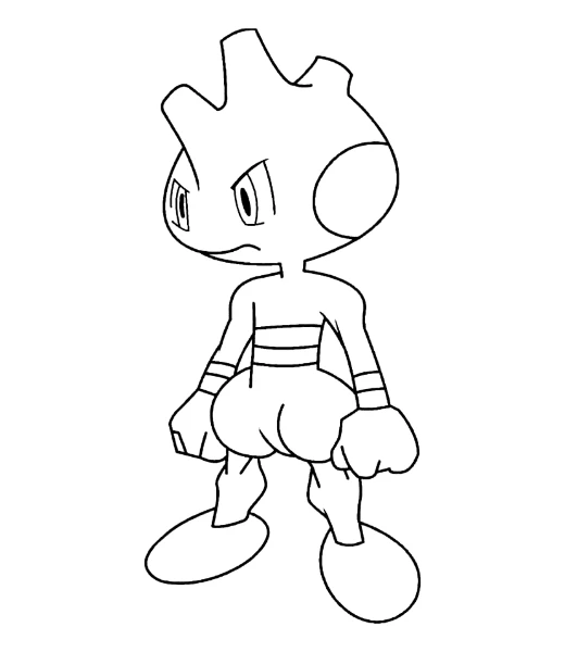 Watch Tyrogue being colored