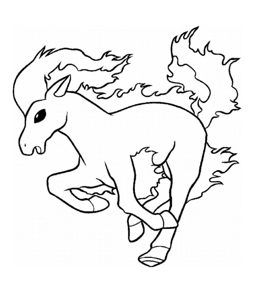 Watch Ponyta being colored
