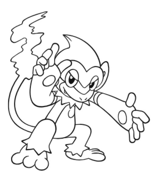 Watch Monferno being colored