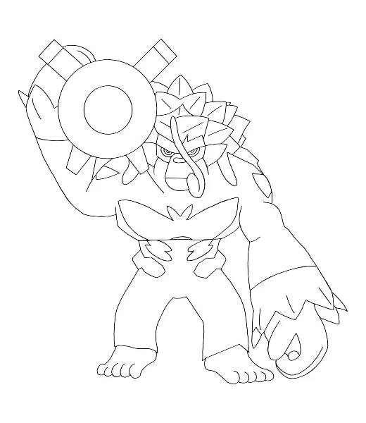 Watch Rillaboom being colored