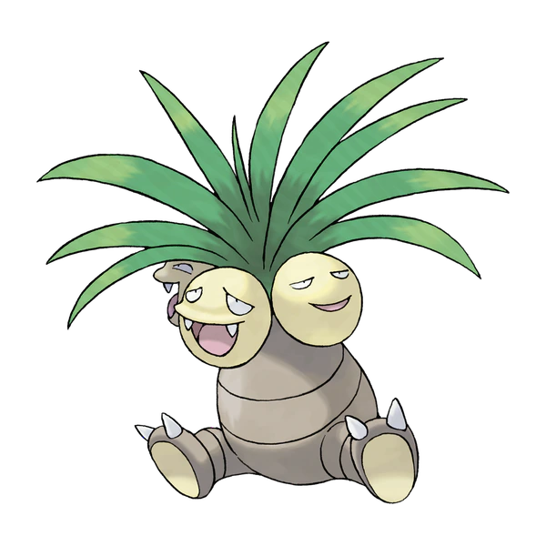 Exeggutor coloring page