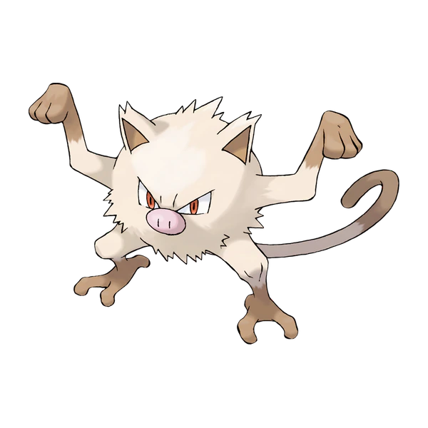 Mankey coloring page