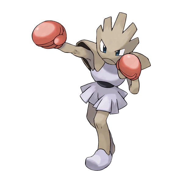Hitmonchan coloring page