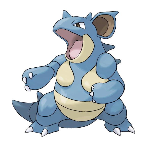 Página para colorear Nidoqueen