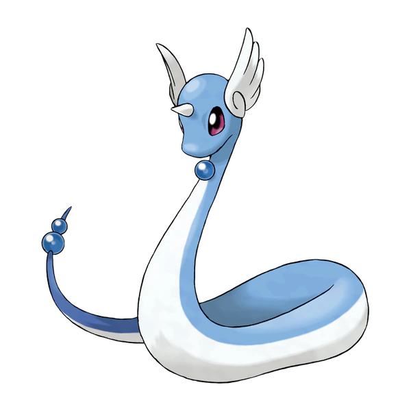 Dragonair coloring page