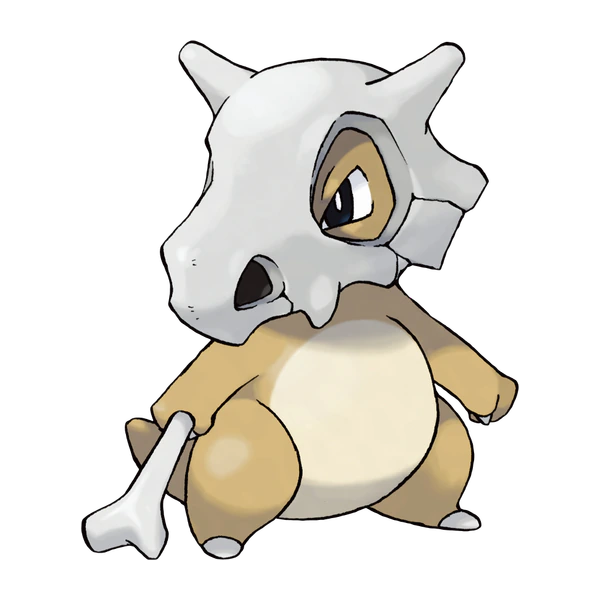 Cubone coloring page