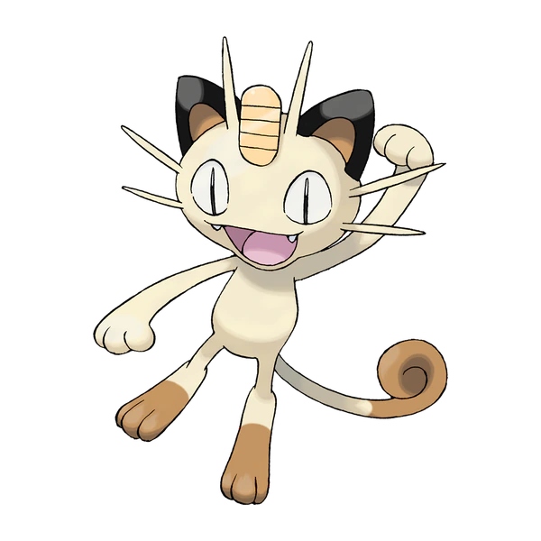 Meowth coloring page