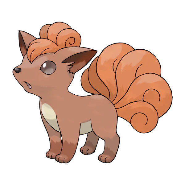Vulpix coloring page