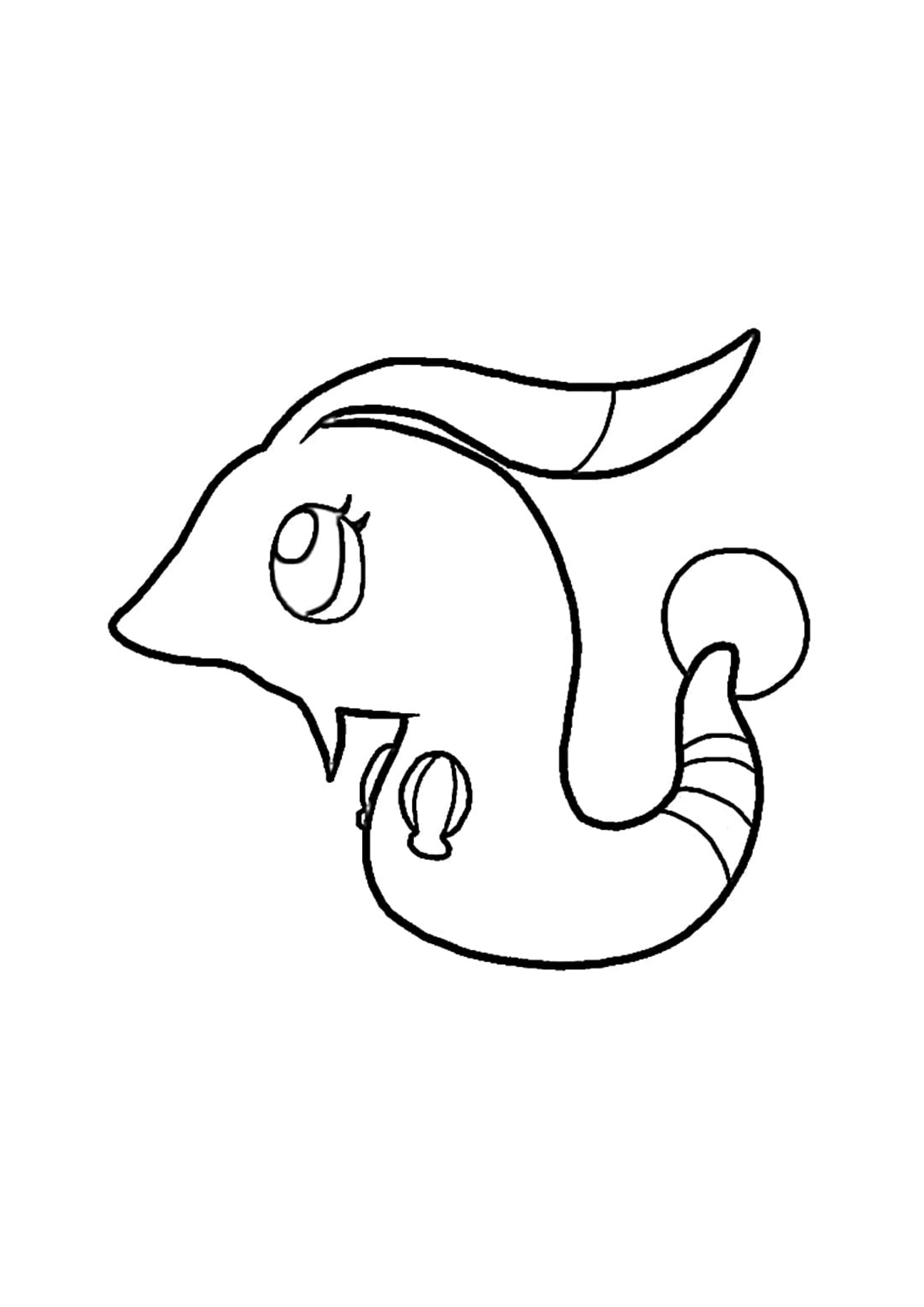 Coloriage Rosabyss (A4) à imprimer