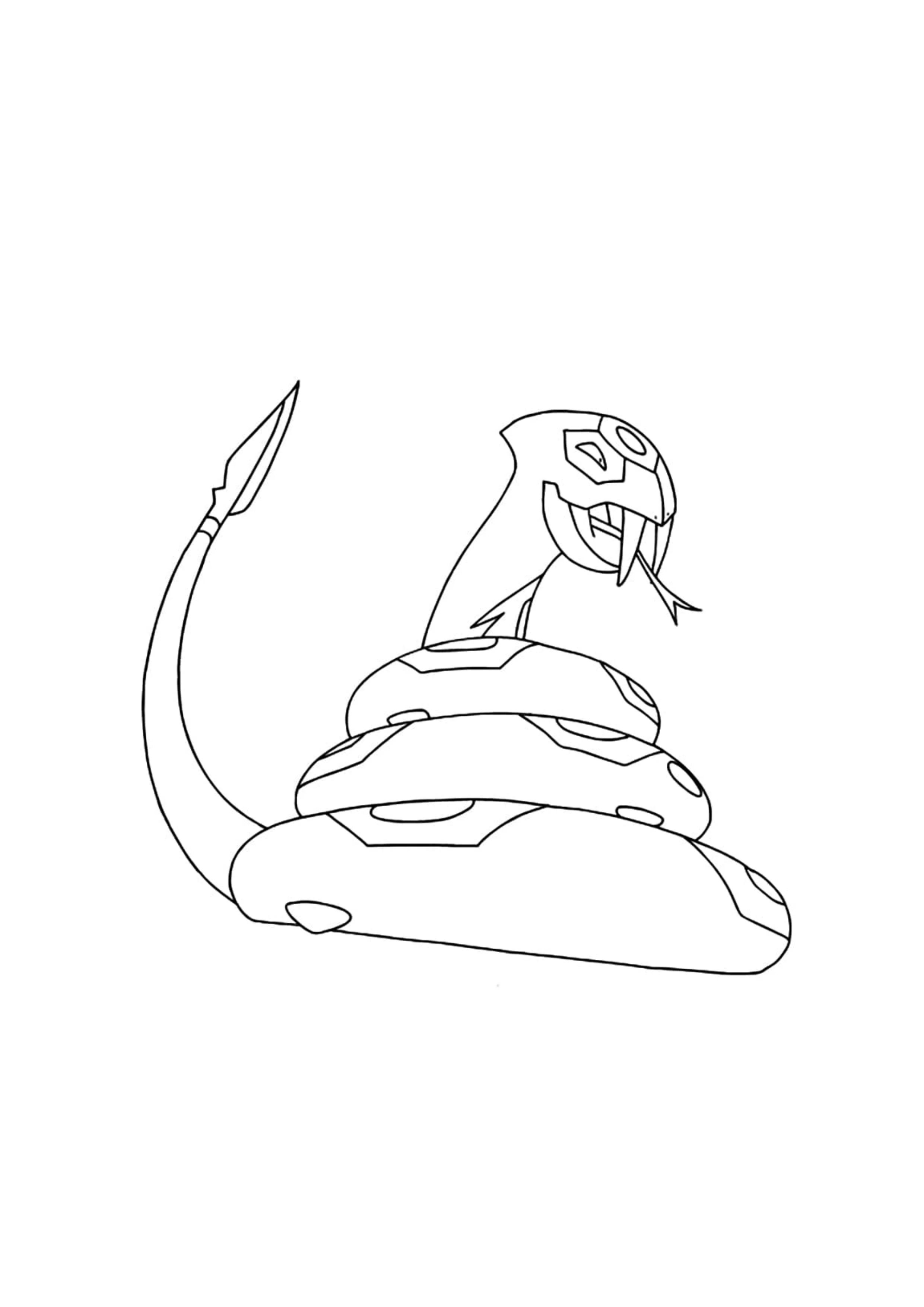 Coloriage Séviper (A4) à imprimer