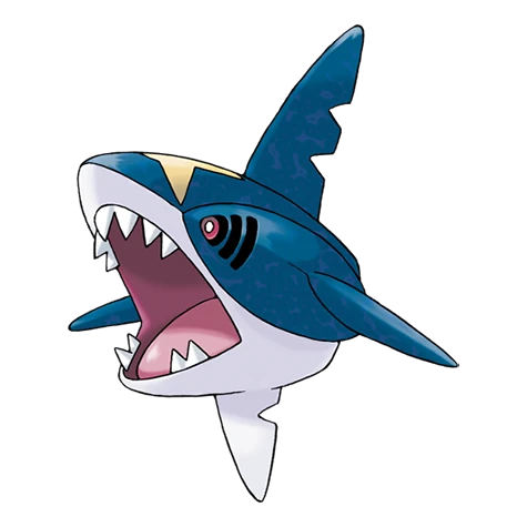 Sharpedo coloring page