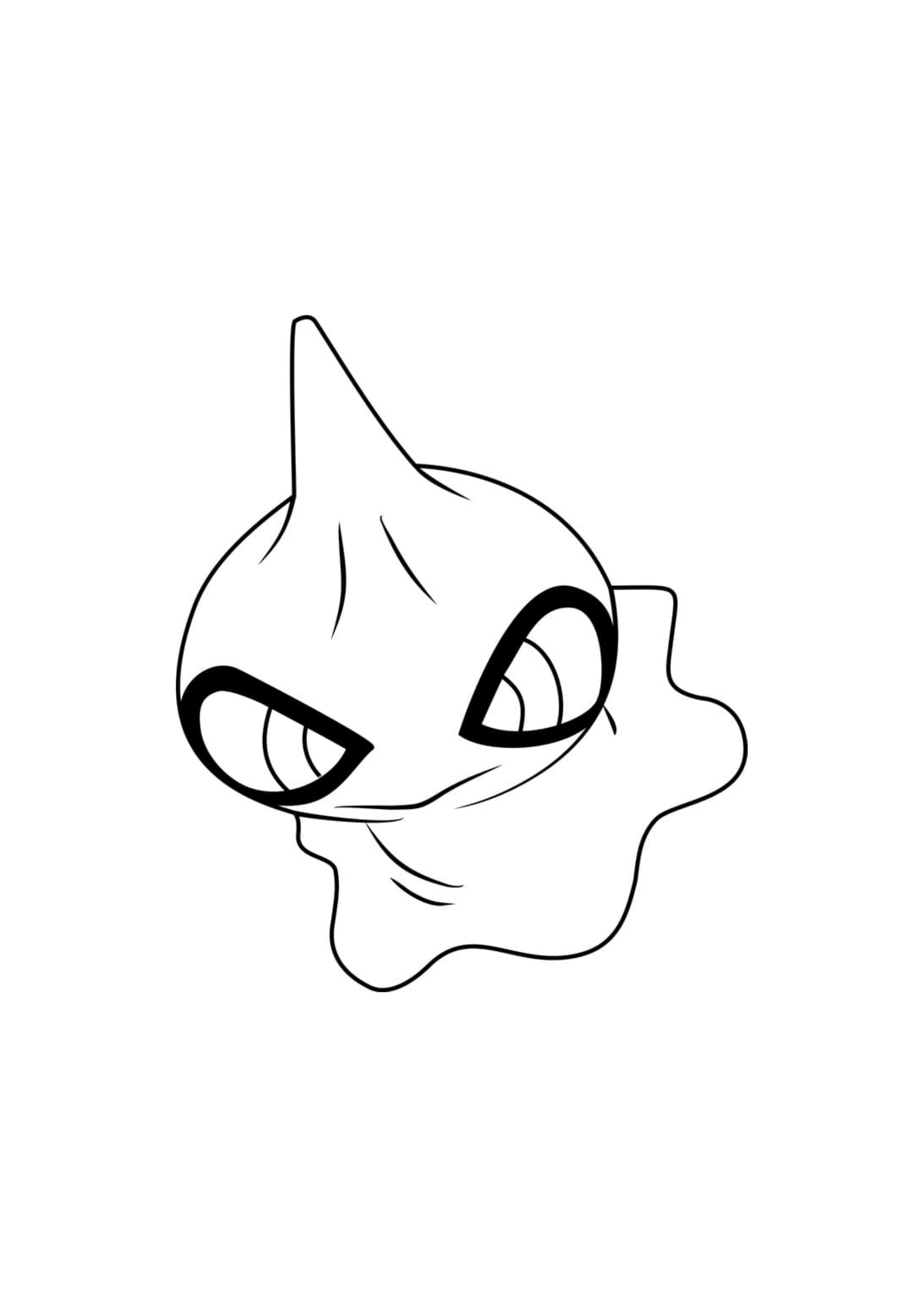 Shuppet coloring page (A4) to print