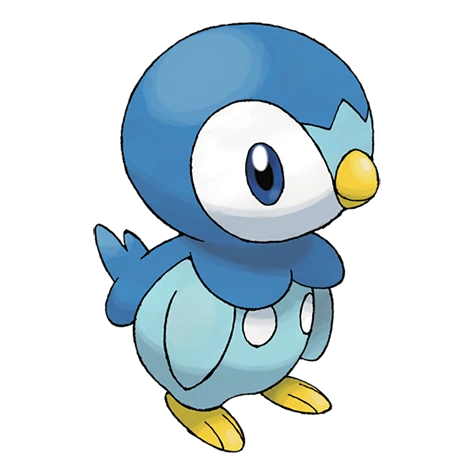 Piplup coloring page