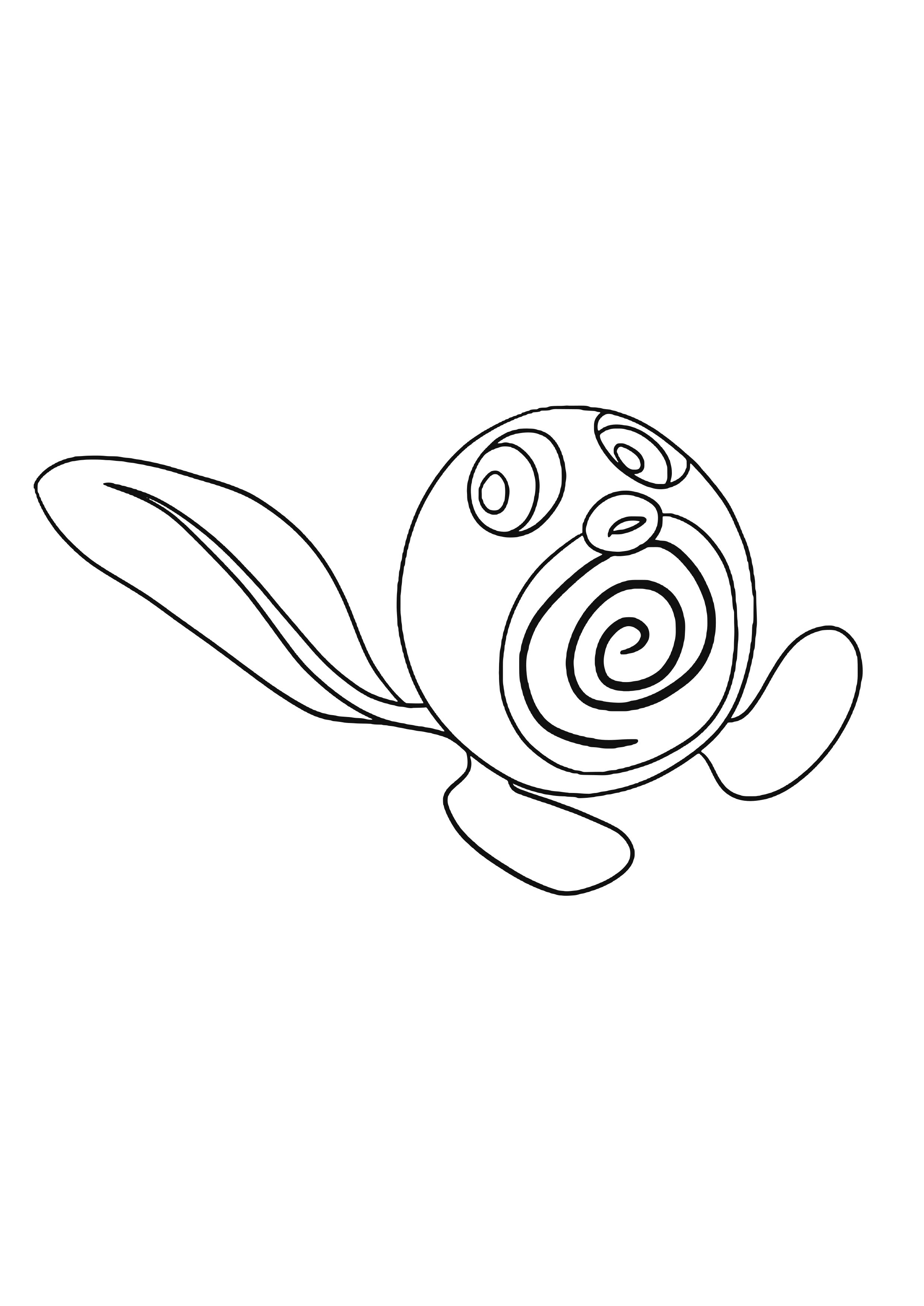 Coloriage Ptitard (A4) à imprimer