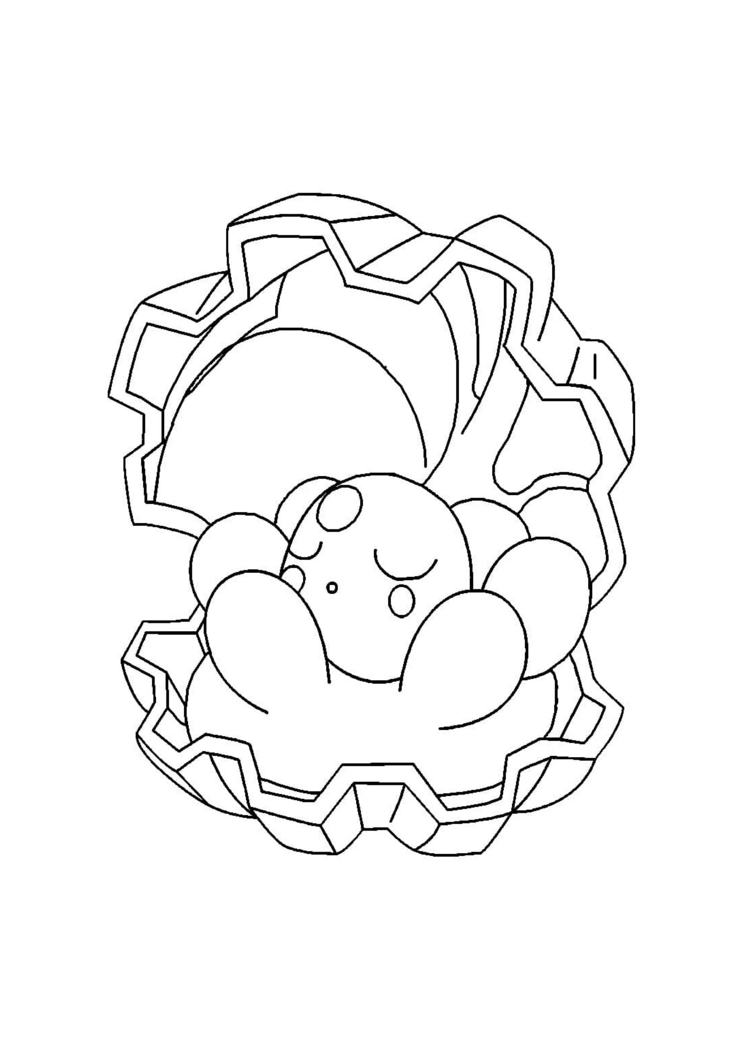 Coloriage Coquiperl (A4) à imprimer