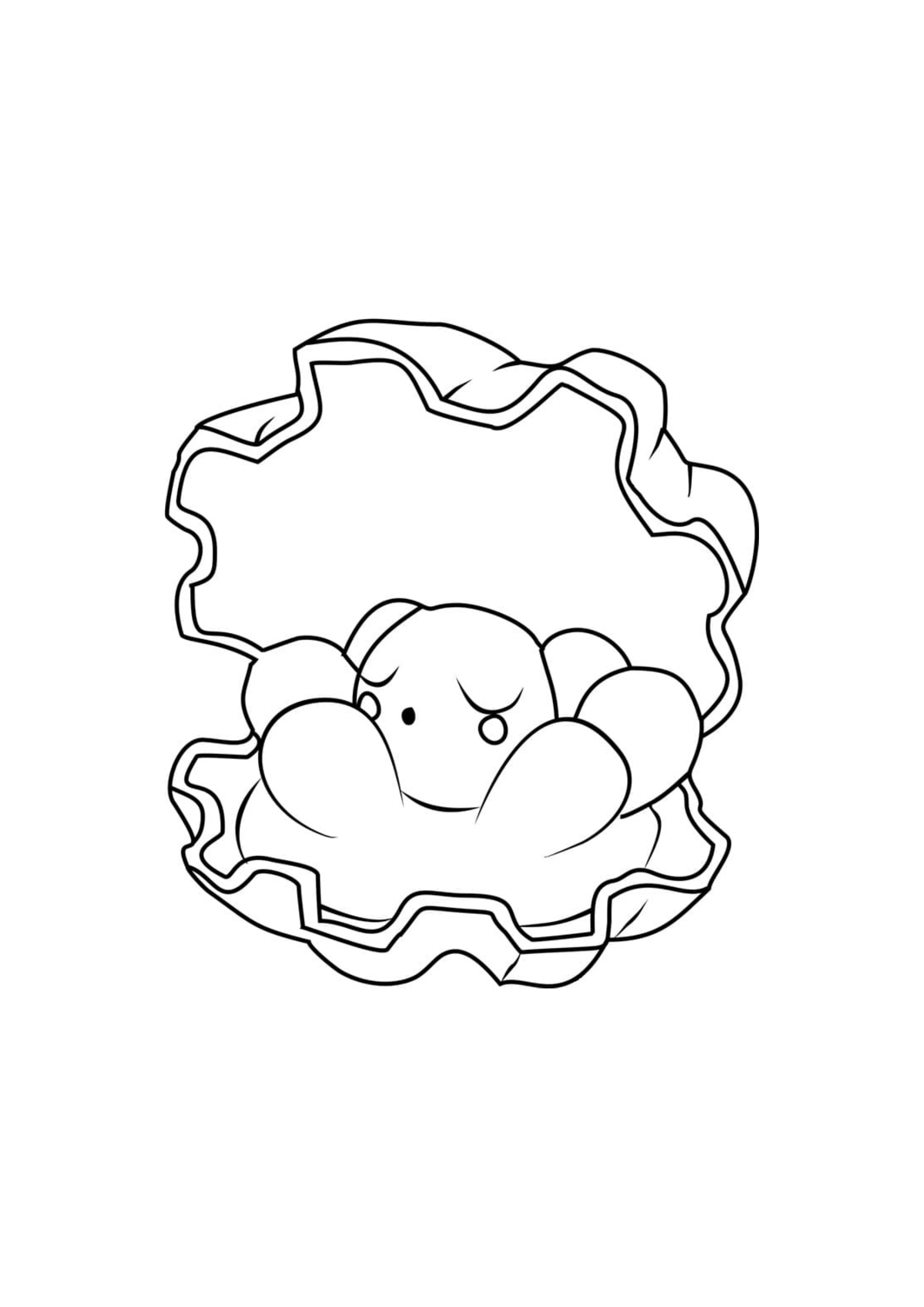 Coloriage Coquiperl (A4) à imprimer