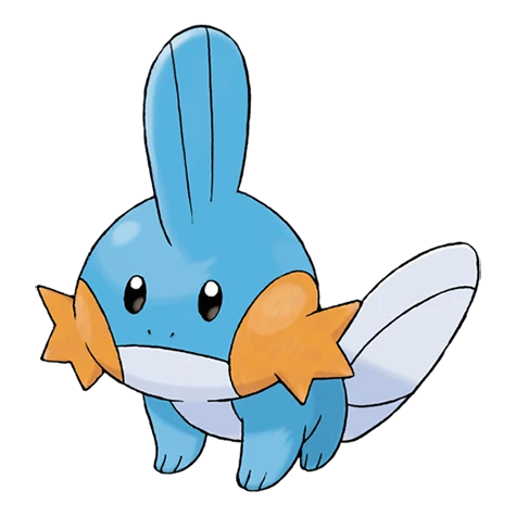 Mudkip coloring page