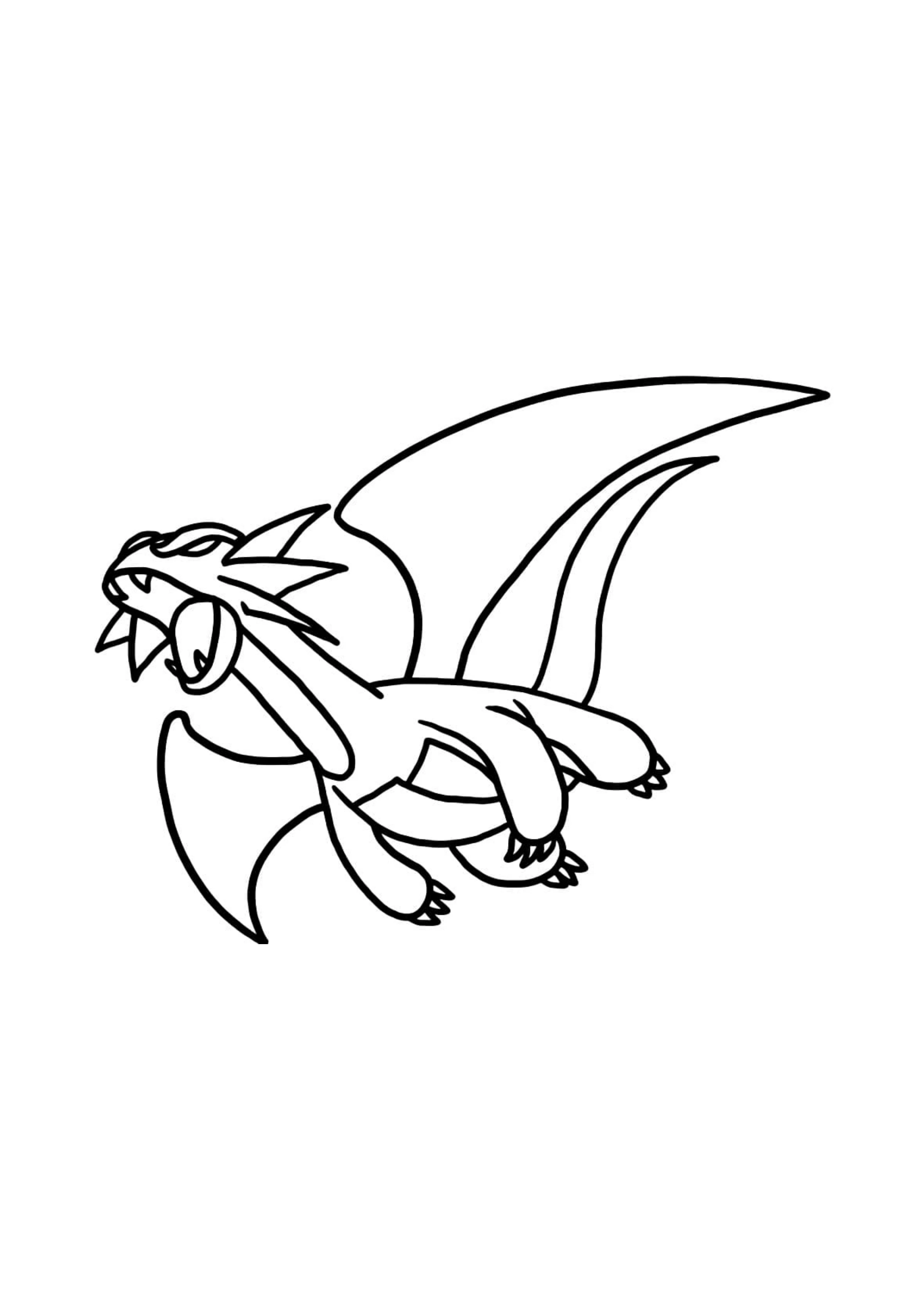 Coloriage Drattak (A4) à imprimer