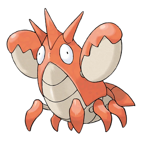 Corphish coloring page