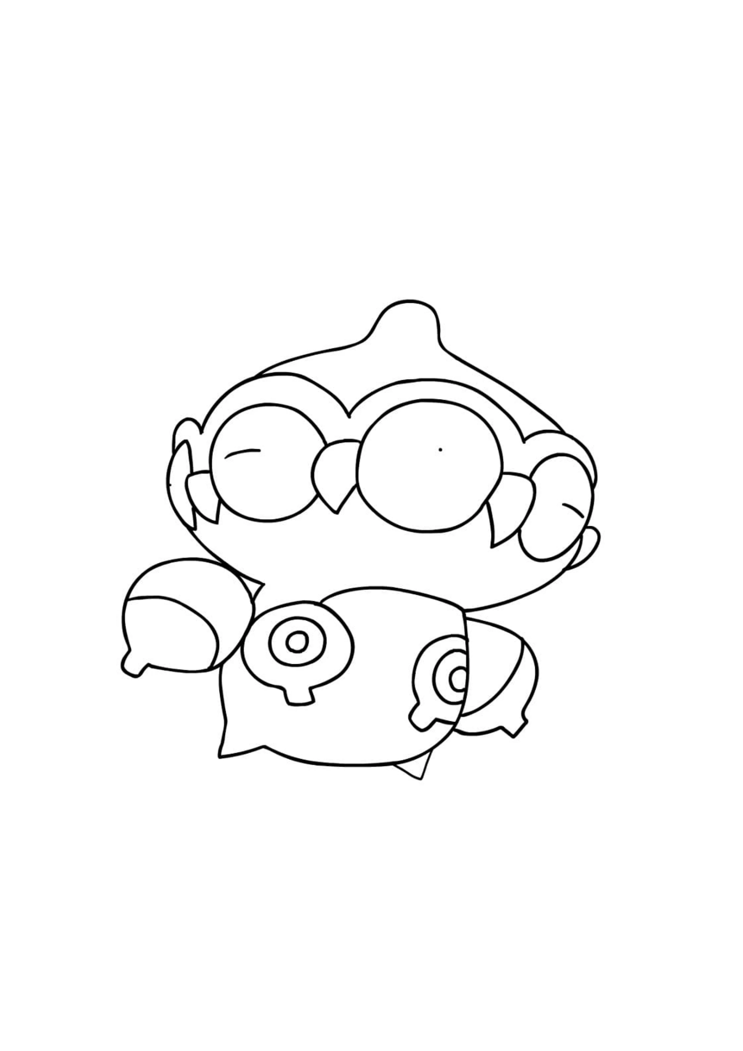 Coloriage Kaorine (A4) à imprimer