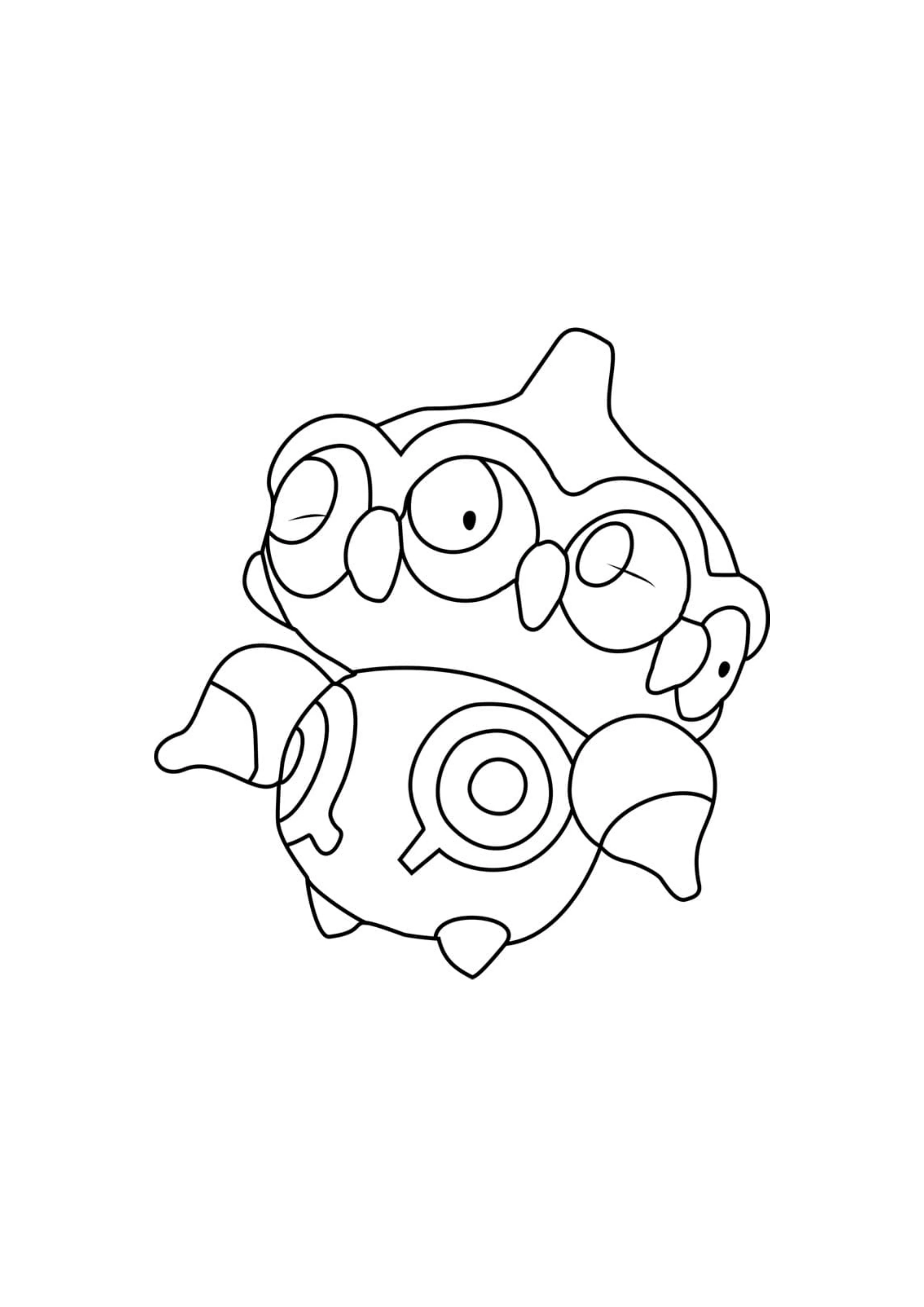 Coloriage Kaorine (A4) à imprimer