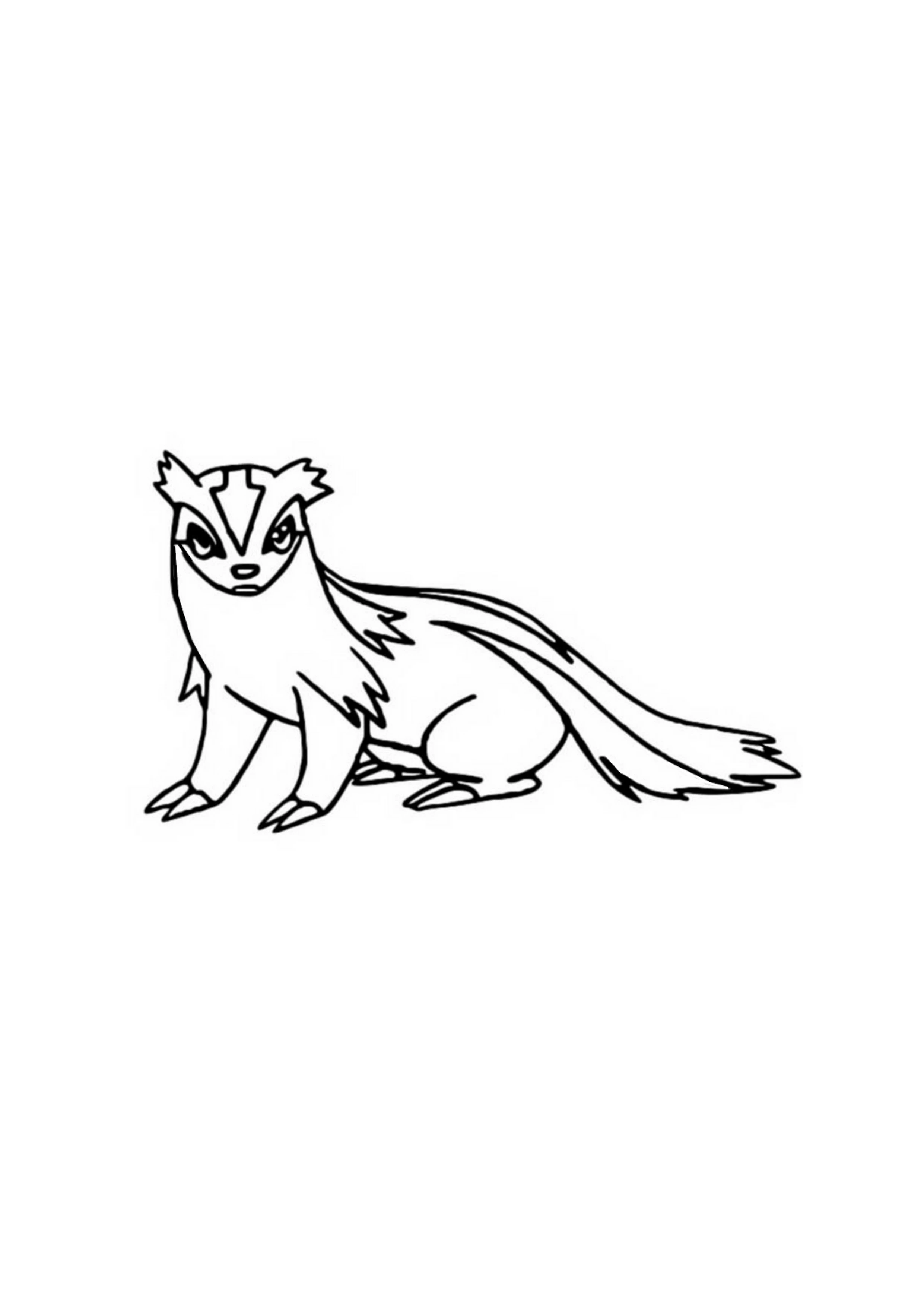 Coloriage Linéon (A4) à imprimer