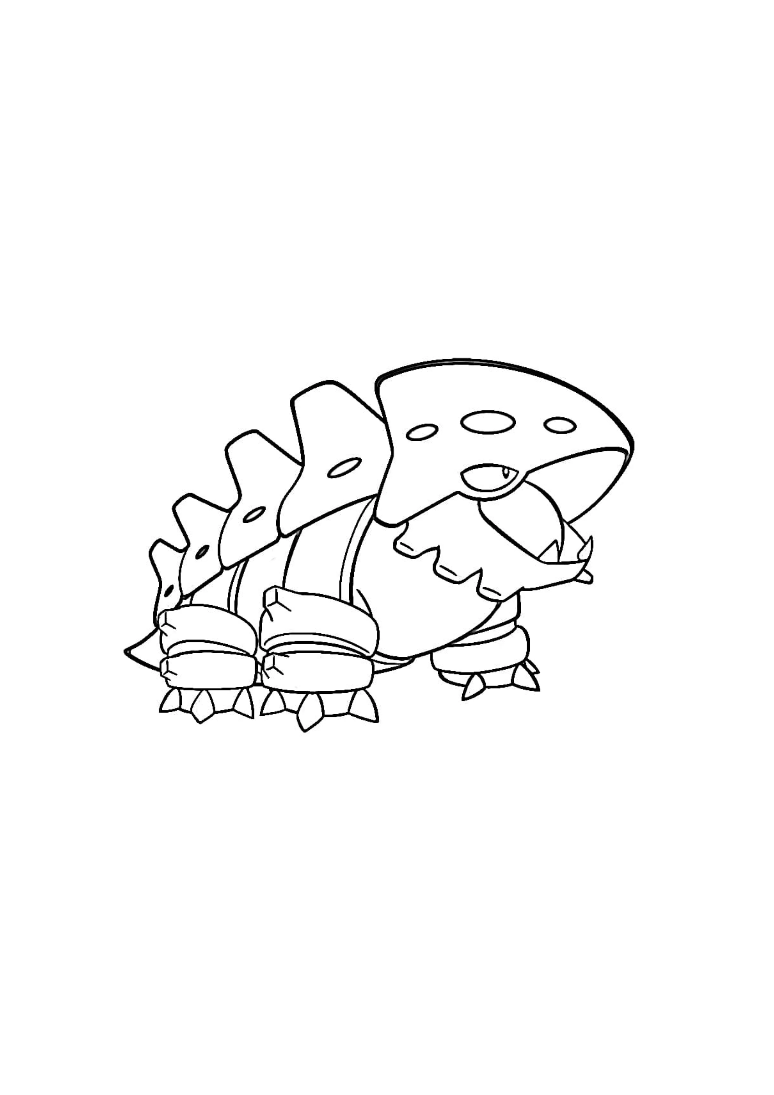 Página para colorear Lairon (A4) para imprimir
