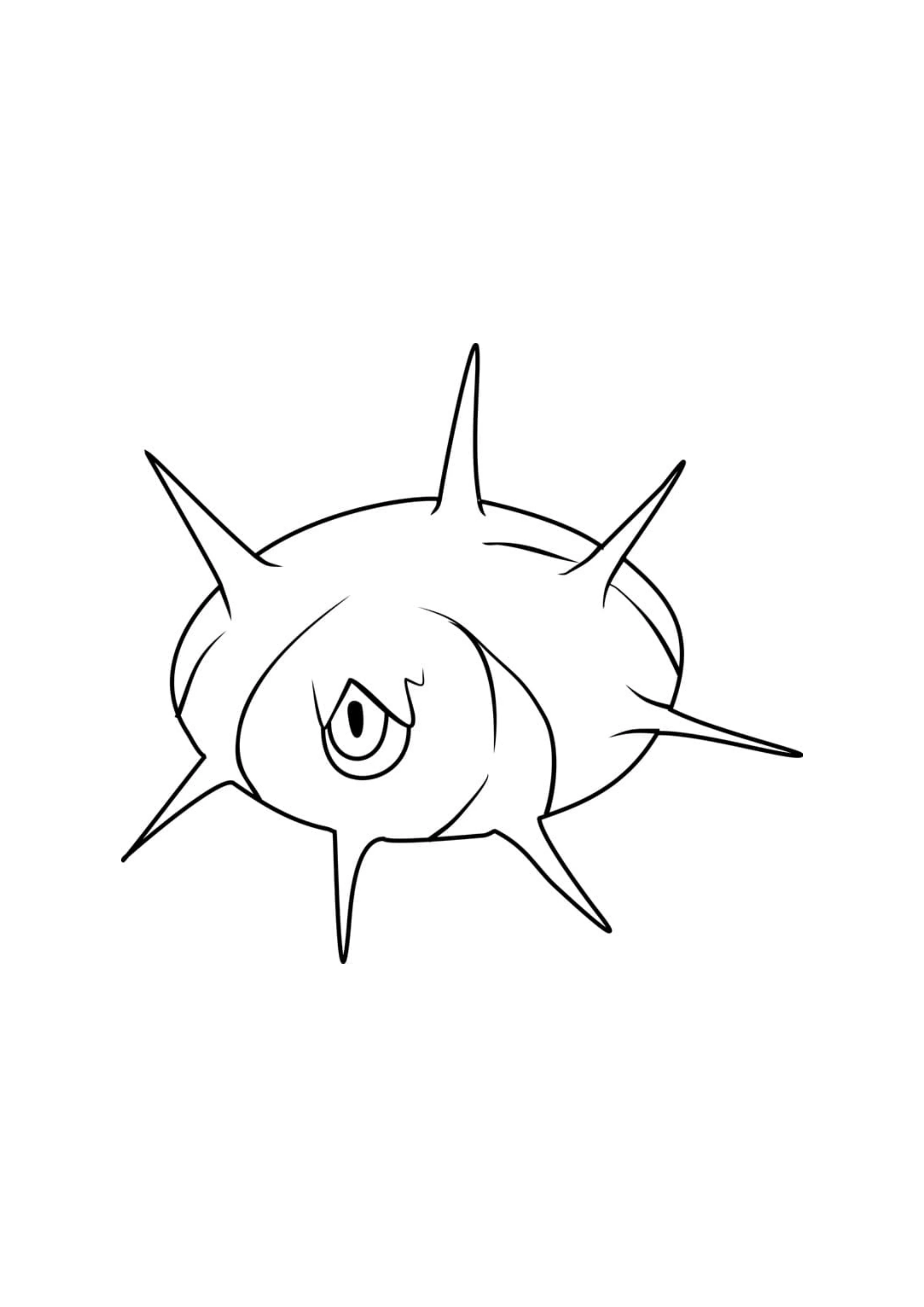 Página para colorear Silcoon (A4) para imprimir