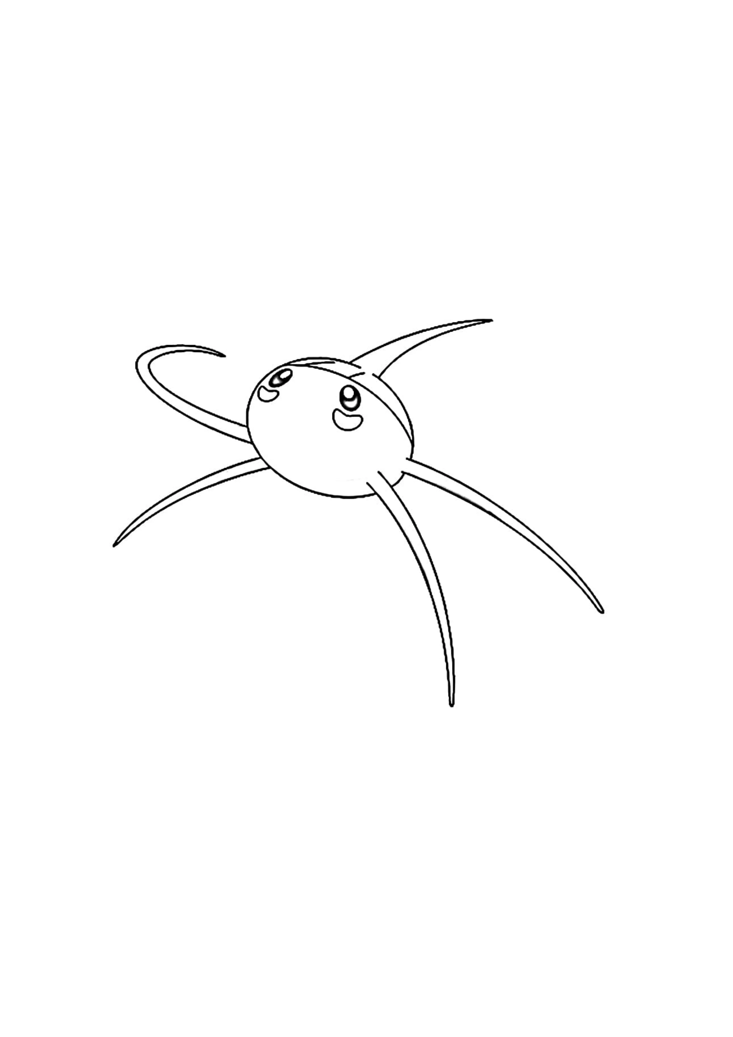 Surskit coloring page (A4) to print