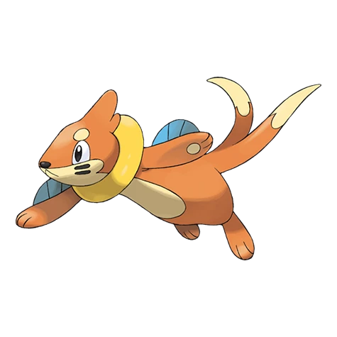 Buizel coloring page