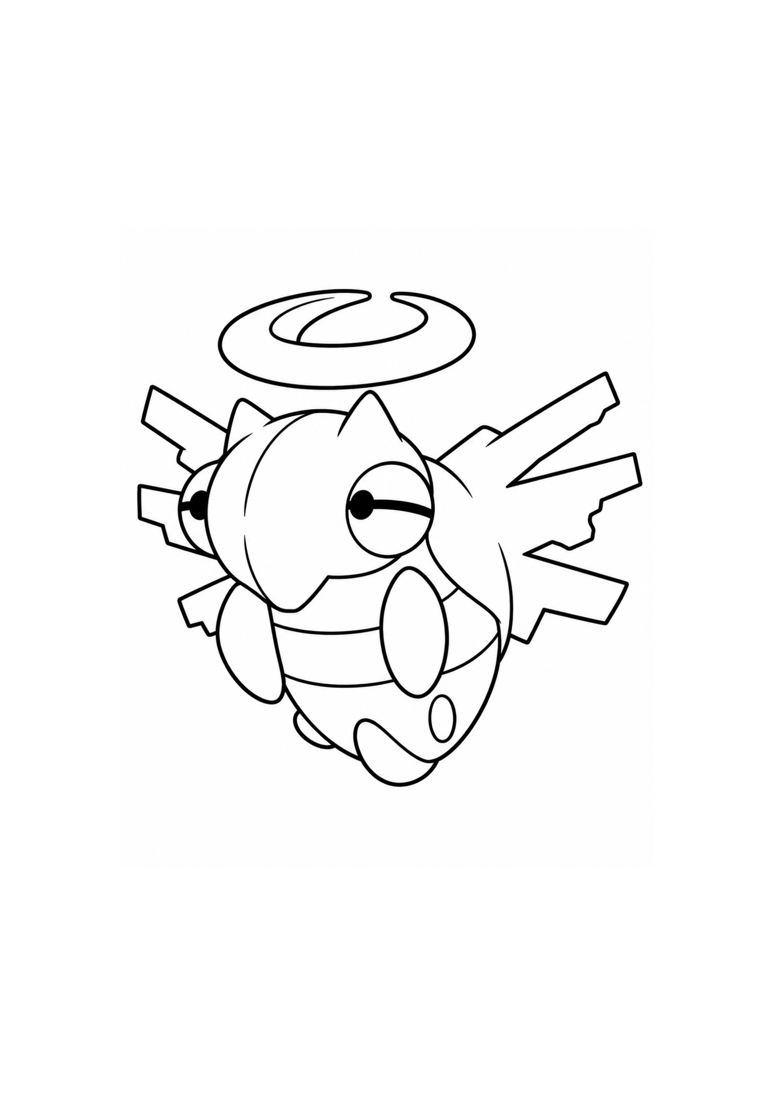 Coloriage Munja (A4) à imprimer
