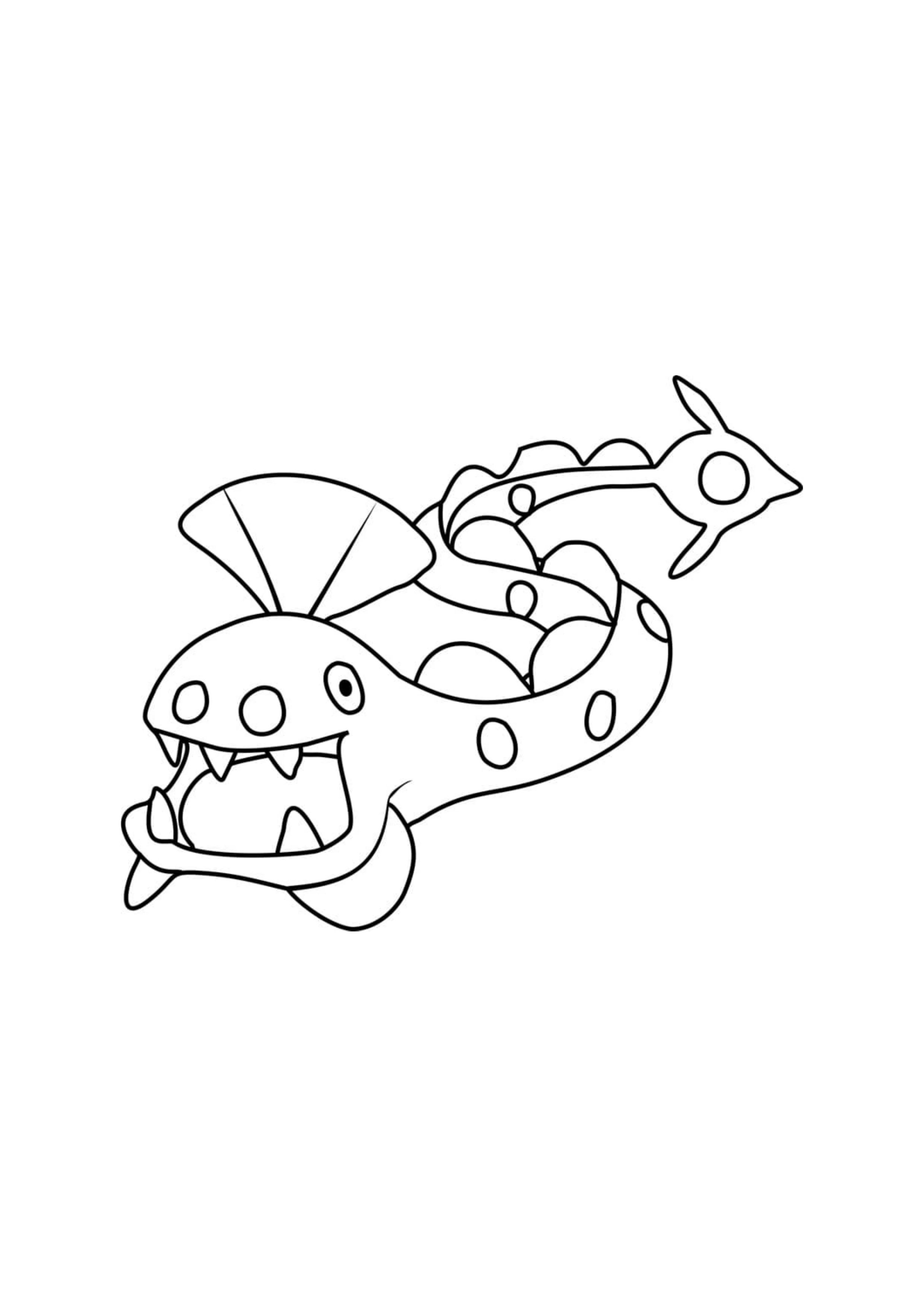 Coloriage Serpang (A4) à imprimer