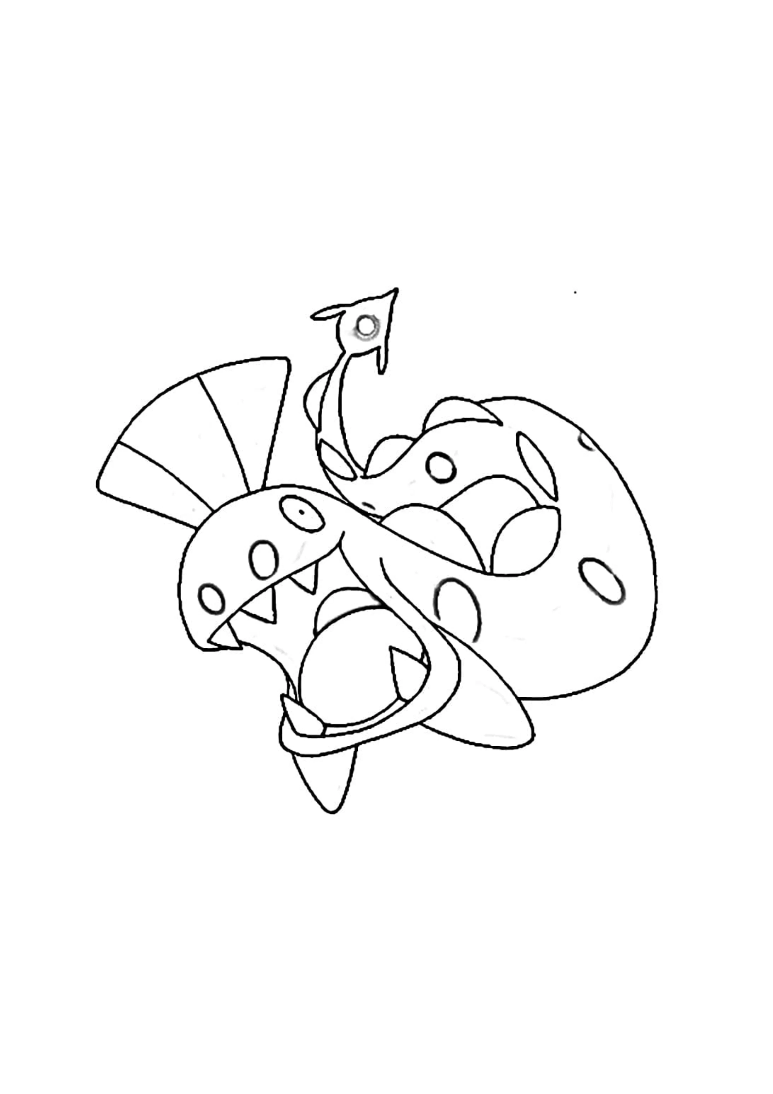 Coloriage Serpang (A4) à imprimer