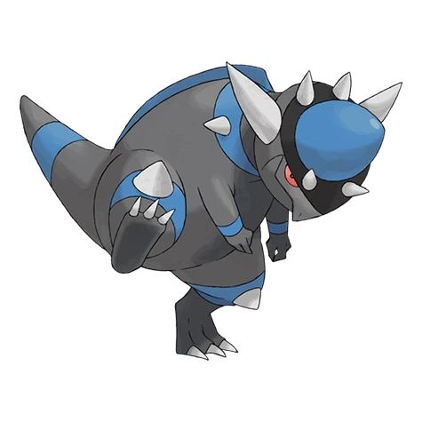 Rampardos coloring page