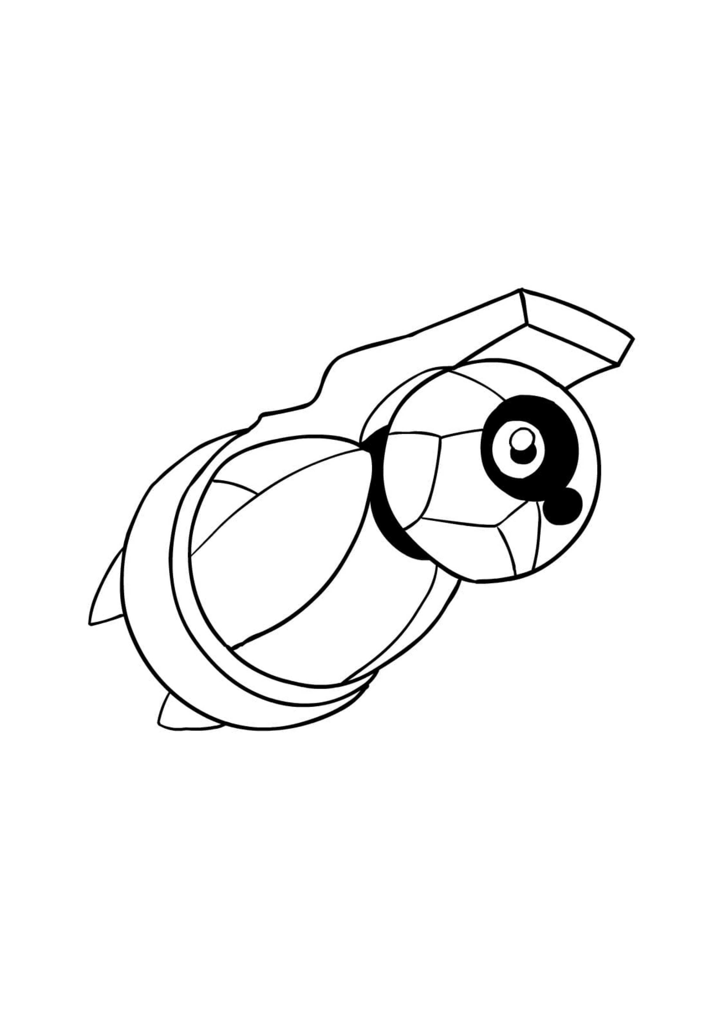 Coloriage Terhal (A4) à imprimer