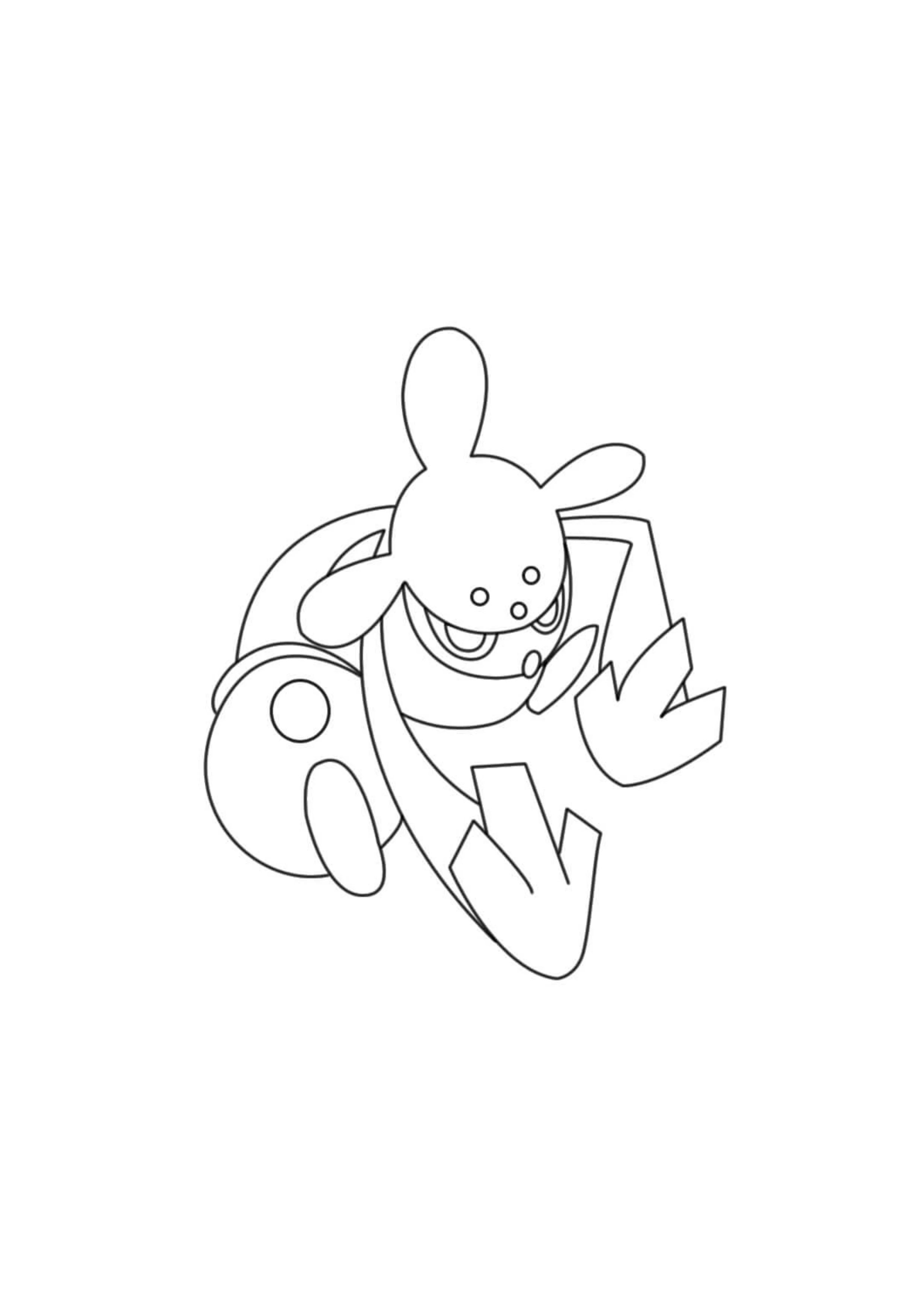 Coloriage Charmina (A4) à imprimer