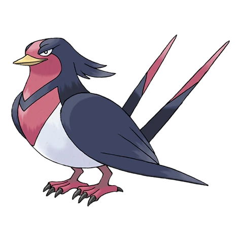 Swellow coloring page