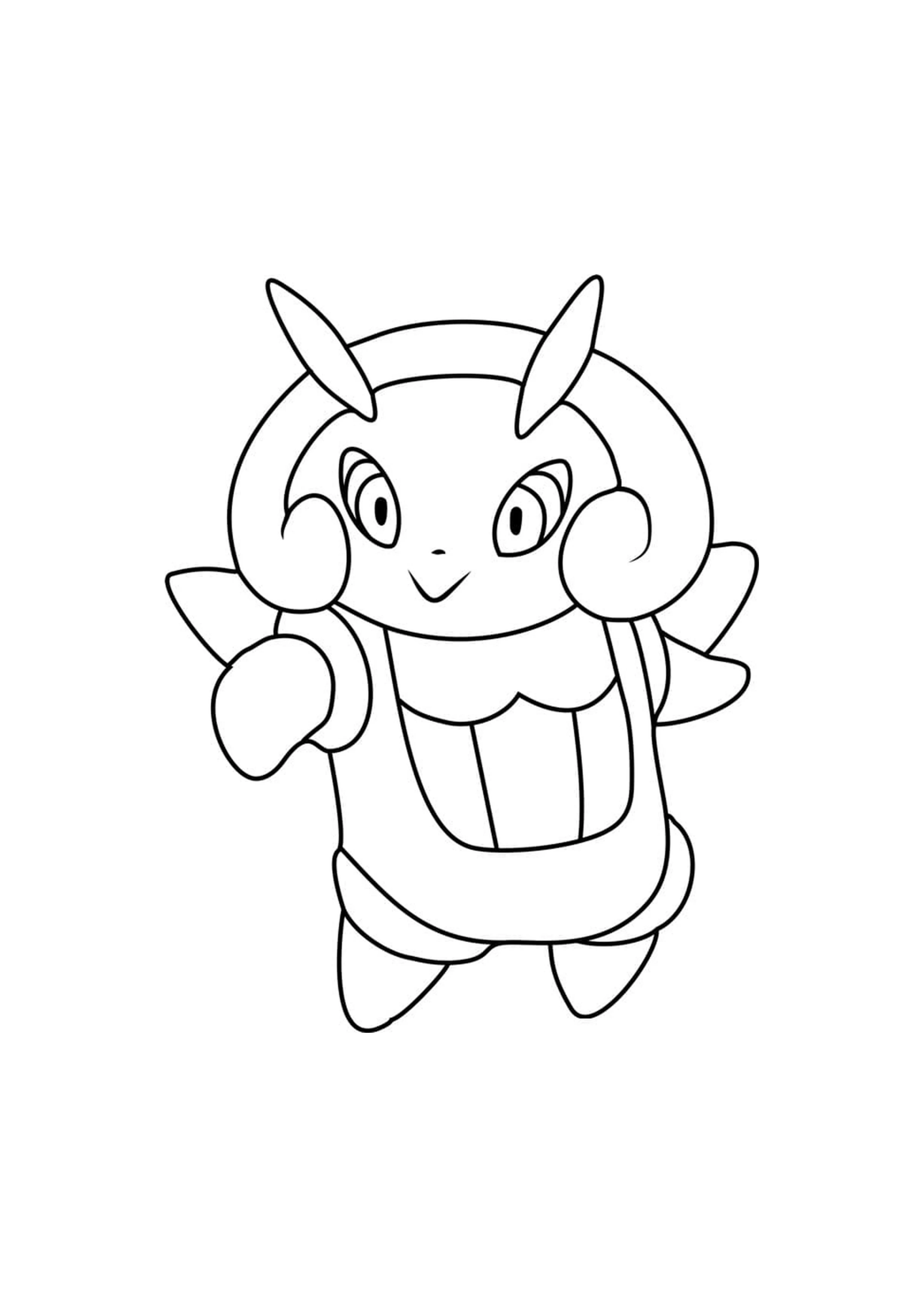 Coloriage Lumivole (A4) à imprimer